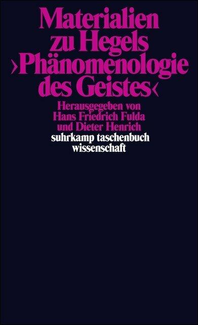 Immagine prodotto Materialien zu Hegels »Phänomenologie des Geistes« (Tedesco, Hans Friedrich Fulda, Dieter Henrich, Traugott König, Rüdiger Bittner, 1973)