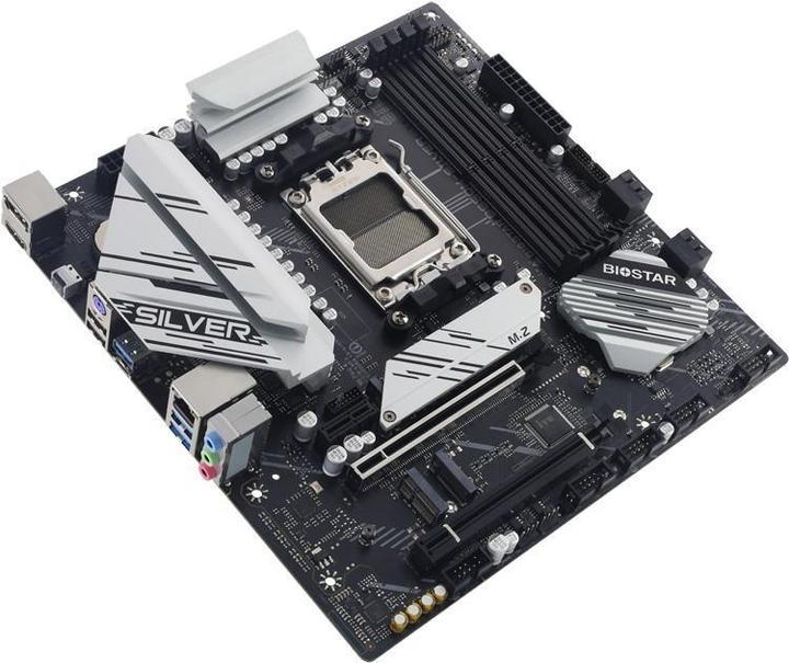 Produktbild Biostar Bios B650M-SILVER B650 (AM5, AMD B650, mATX)