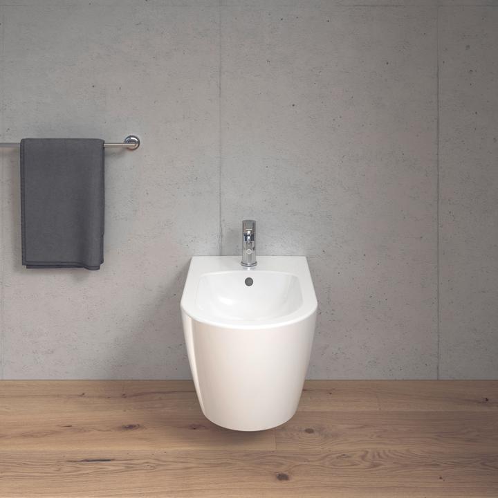 Actual product image Duravit Single lever bidet mixer B.2 with pop-up waste chrome