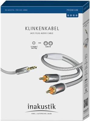 Actual product image Inakustik Premium MP3 (3 m, Cinch, 3.5mm jack (AUX))