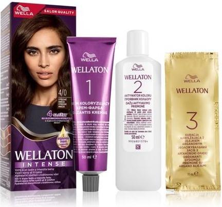Immagine prodotto Wella Colore per capelli in crema WELLATON - Tonalità: 4/0 Castano Medio (4/0 Marrone medio)