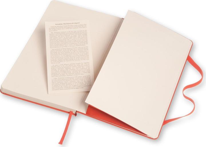 Image du produit Moleskine Carnet de notes Classic Large (A5, Blanc, Couverture rigide)