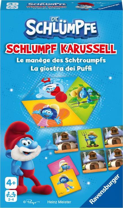 Produktbild Ravensburger Schlumpf Karussell (Französisch, Deutsch, Italienisch)