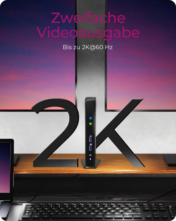 Image du produit Icy Box IB-DK2241AC - Multi-Dock USB Type-A 3.0 (USB-B, 11 Ports)
