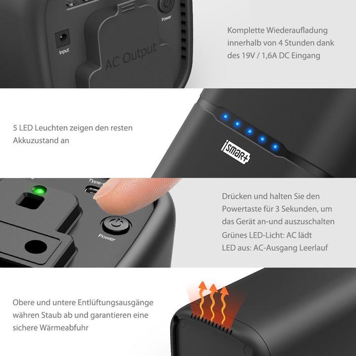 Image du produit RAVPower Rp-Pb054 (20100 mAh, 65 W, 65 Wh)