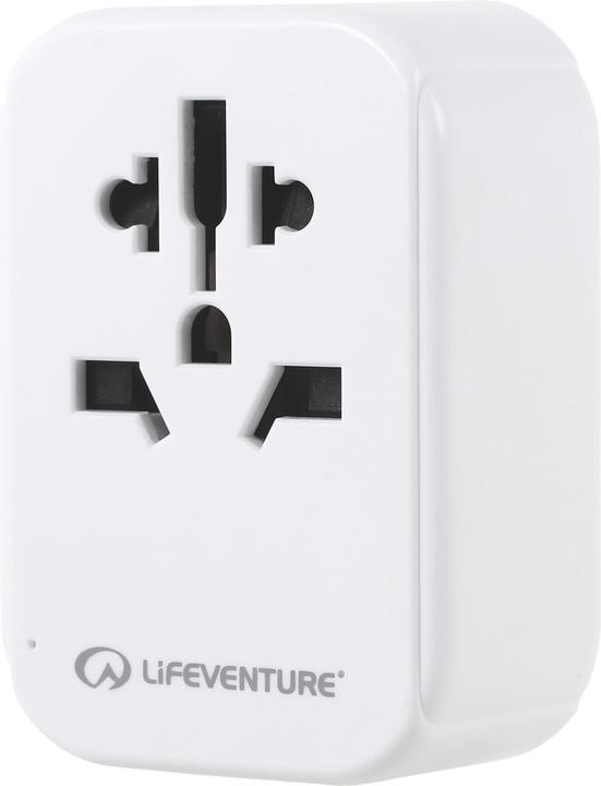 Produktbild Lifeventure World to Europe Travel Adaptor with USB (& USB C)