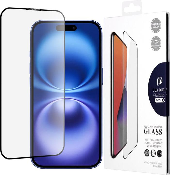 Immagine prodotto Dux Ducis Vetro blindato 10D (1 Pezzo/i, Apple iPhone 16)