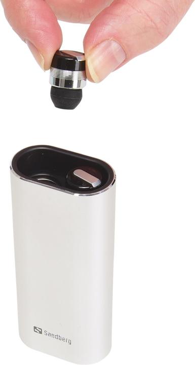 Actual product image Sandberg Bluetooth Earbuds + Powerbank (3 h, Wireless)