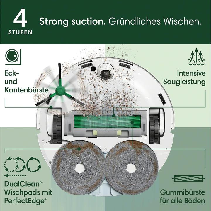 Image du produit iRobot Roomba Plus 505 Combo + AutoWash Dock (Robot vacuum)