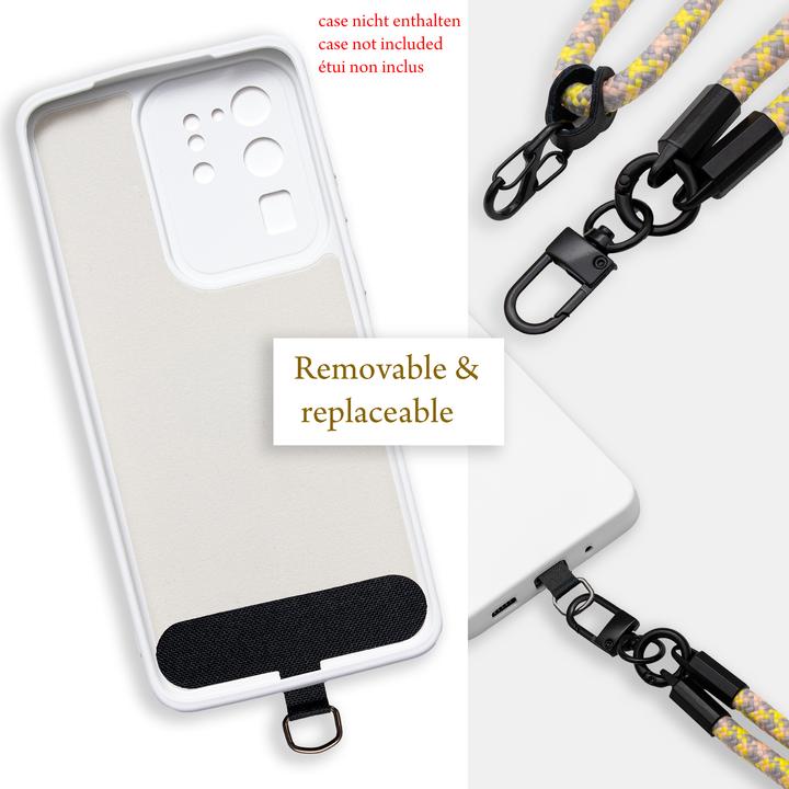 Actual product image Cadorabo Chain case for Motorola MOTO DROID MINI necklace cover adjustable