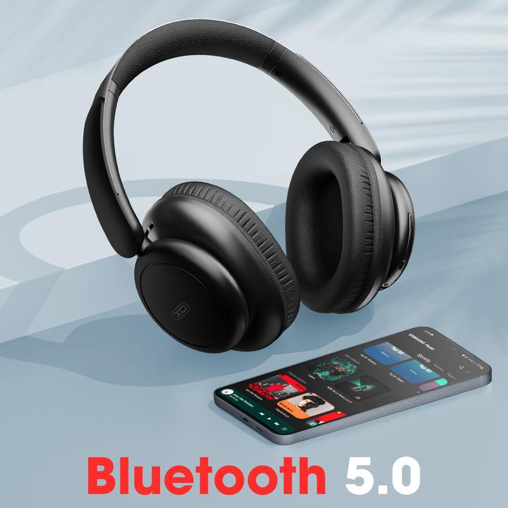 Immagine prodotto xO Cuffie Bluetooth BE40 nero ANC (40 h, Senza fili)
