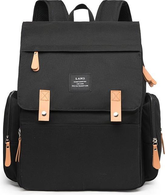 Produktbild Only-Bags.Store Trendy Mommy Bag, Multifunktionsrucksack, Muttertasche für Reisen, Leichter Mutterrucksack