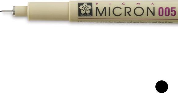 Image du produit Sakura Pigma Micron (Noir, 1 x)