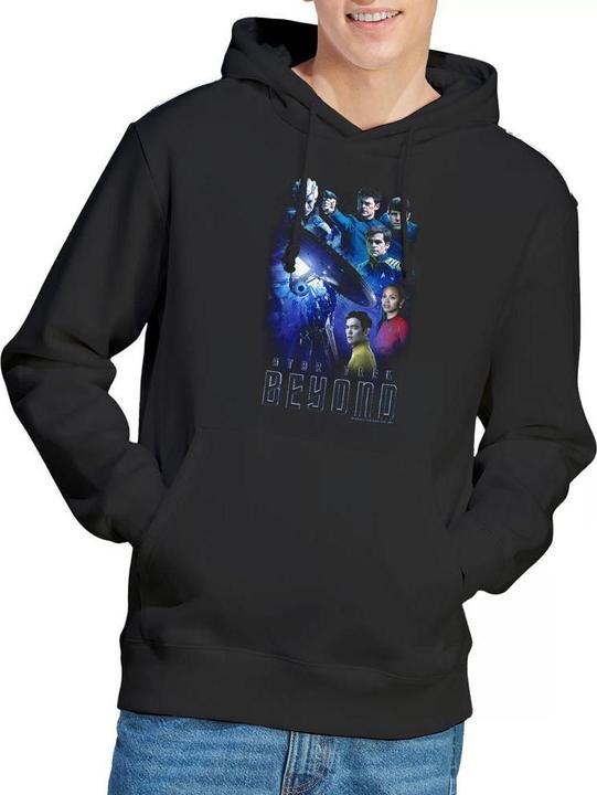 Immagine prodotto Star Trek Beyond Felpa con Cappuccio Cast Uomo (S)