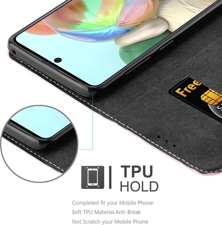 Productafbeelding Cadorabo X-Wallet hoes voor kunstleer pak (Samsung Galaxy A71)