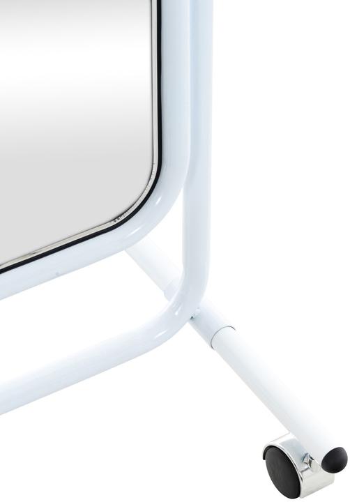 Image du produit CLP miroir sur pied Medusa angulaire, blanc (48 x 166 cm)