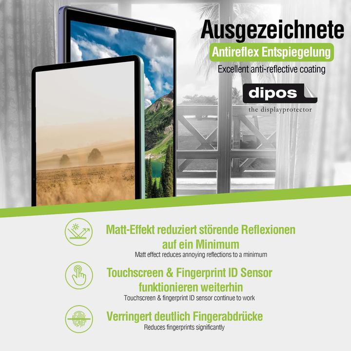 Actual product image Dipos Screen Protector Anti-Glare for Microsoft Surface Go 4 (1 Piece, Microsoft Surface Go 4)