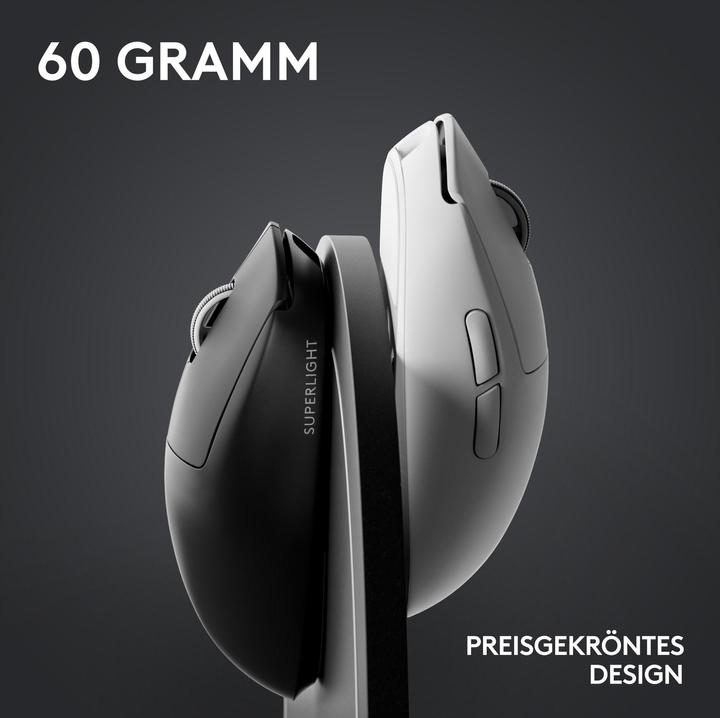 Immagine prodotto Logitech G Pro X Superlight 2 (Senza fili, Cablato)