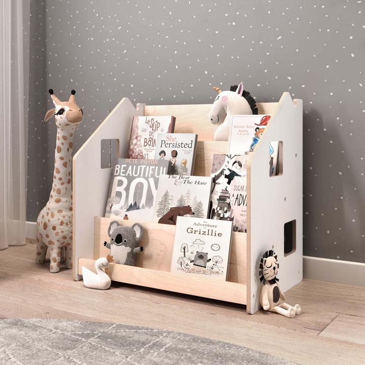 Actual product image Montessori Book & toy shelf set