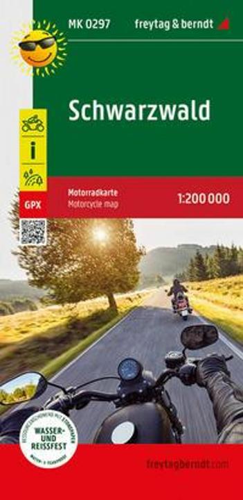 Produktbild PublicPress Motorradkarte Schwarzwald
