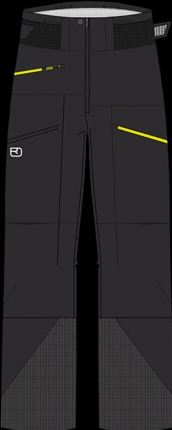 Actual product image Ortovox Deep Shell Pants (L)
