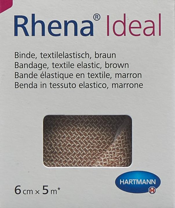 Actual product image Rhena Ideal Elastische Binde 6cmx5m hautfarben