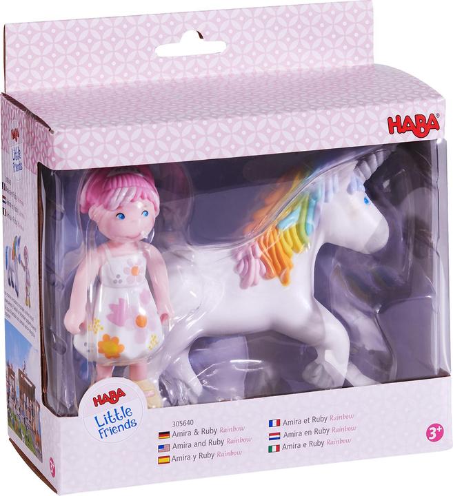Actual product image Haba Little Friends - Amira en Ruby Rainbow