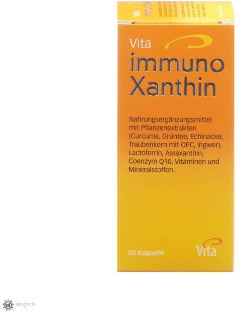 Actual product image Vita Immunoxanthin capsules (50 pcs) (50 Piece, Capsules, 185 g)