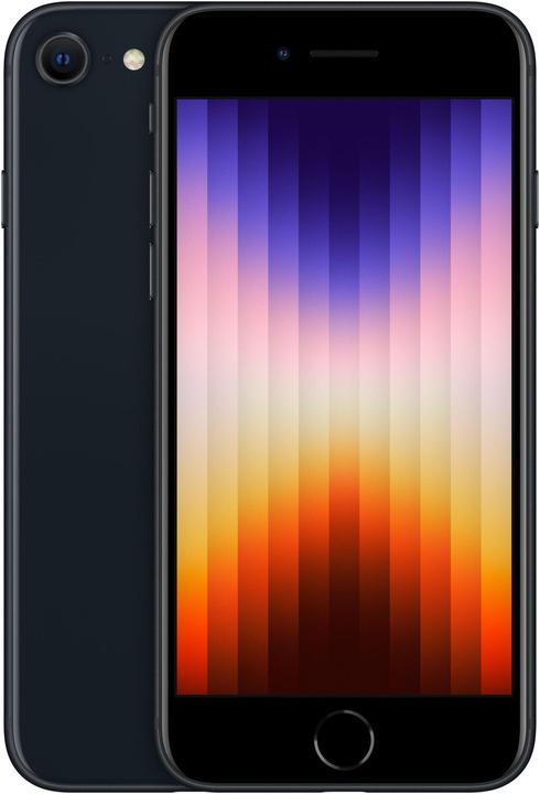 Produktbild Re!commerce iPhone SE 2022 (128 GB, Midnight, Schwarz, 4.70", 12 Mpx, SIM + eSIM, B / Sehr gut)