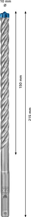 Actual product image Bosch Professional Zubehör EXPERT SDS plus-7X hammer drill bit, 10 x 150 x 215 mm, 10 pcs. (10 millimetres)