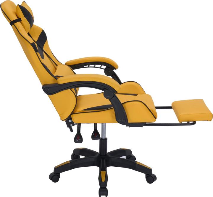 Actual product image HTI-Living Gaming Stuhl Krit Eco Gelb-Schwarz