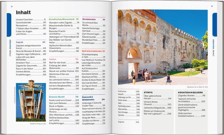 Produktbild Reiseführer Entdecke Kroatien (Deutsch, Isabel Putinja, Lucie Grace, Anja Mutic, 2025)