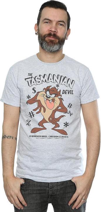 Immagine prodotto Looney Tunes Maglietta uomo Tasmanian Devil Vintage (L)