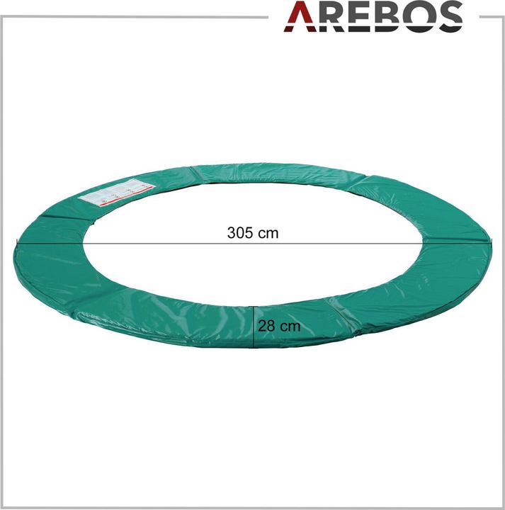Image du produit Arebos Couverture de bord de trampoline