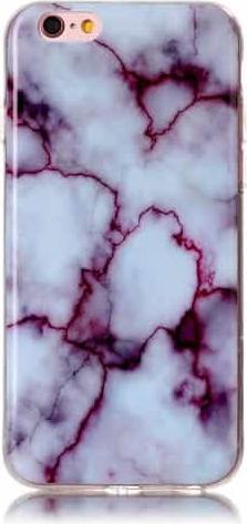 Produktbild Ueli Express iPhone 6s / 6 Gummi Hülle TPU Marmor Optik Rose (Apple iPhone 6s, Apple iPhone 6)