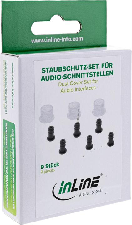 Actual product image InLine Dust protection set for audio interfaces