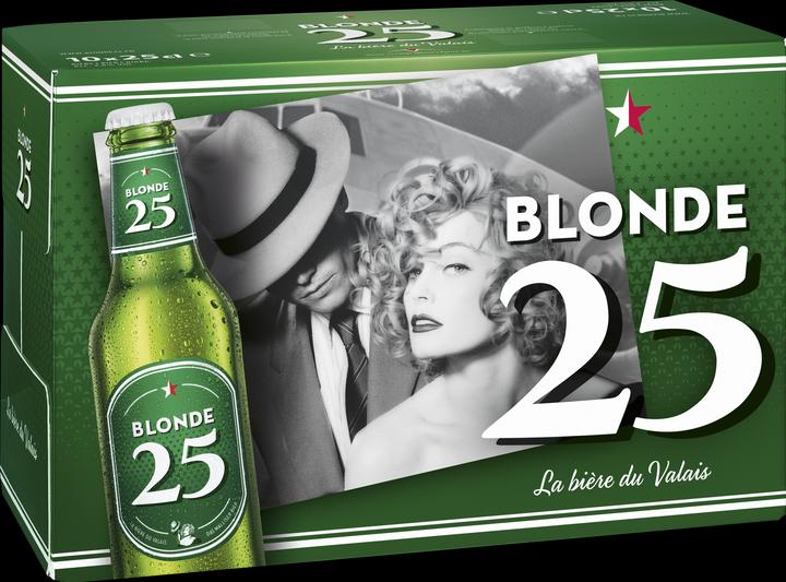 Image du produit Valaisanne Bière blonde 25 Lager (10 x 25 cl)