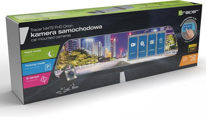 Image du produit Tracer M4TS FHD Orion - panneau d'instruments (Écran intégré, Microphone intégré, WiFi, Vision nocturne, Full HD)
