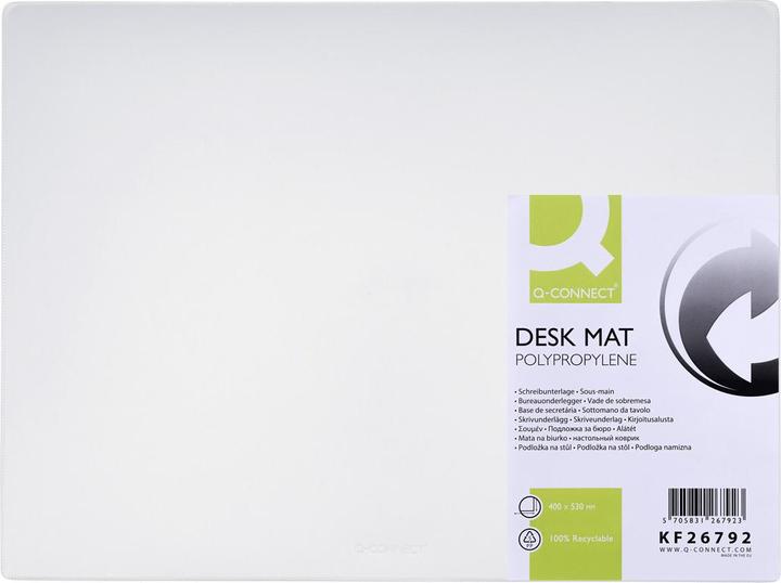 Actual product image Q-Connect Desk mat (53 x 40 cm)