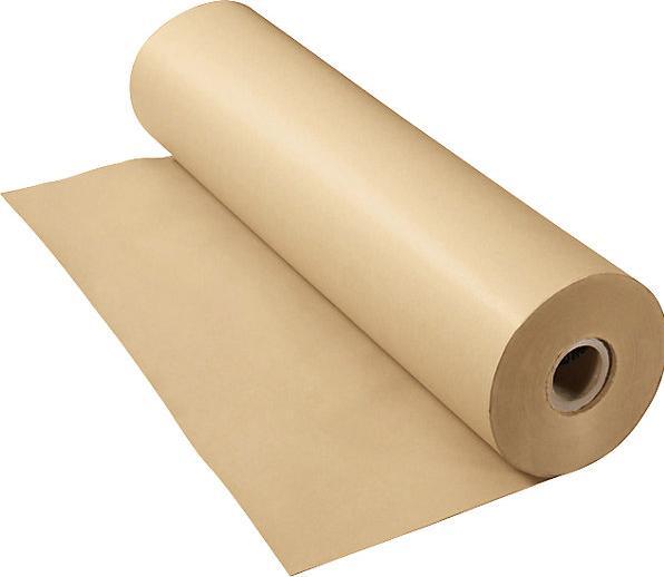 Actual product image kaiserkraft Soda mixed paper, width 1000 mm, brown, length 270 m.