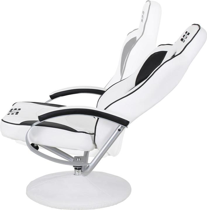 Produktbild Elite Gaming-Sessel MG-300 Gamer Chair Zocker Stuhl Bürostuhl Racing Gamingstuhl (Weiss/Schwarz)