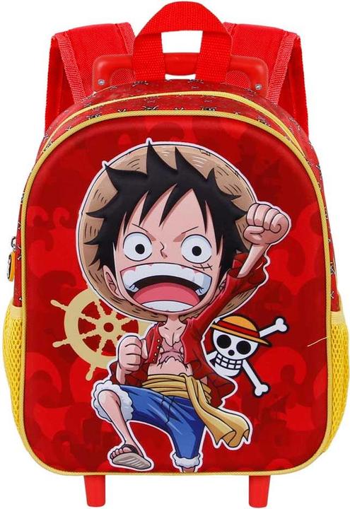 Immagine prodotto Karactermania Zaino 3D piccolo con ruote Luffy