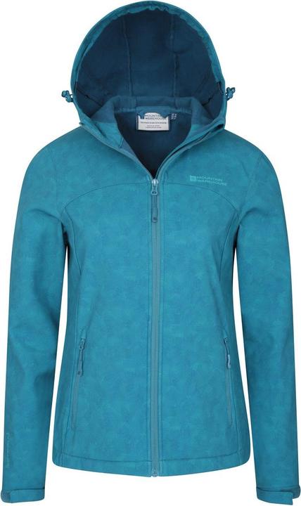 Immagine prodotto Mountain Warehouse Giacca Soft Shell donna/donna Exodus stampata resistente all'acqua (30)