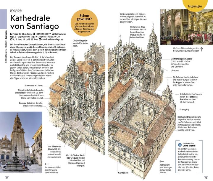 Produktbild Vis-à-Vis Reiseführer Nordspanien (Deutsch, DK Verlag Reise, 2023)