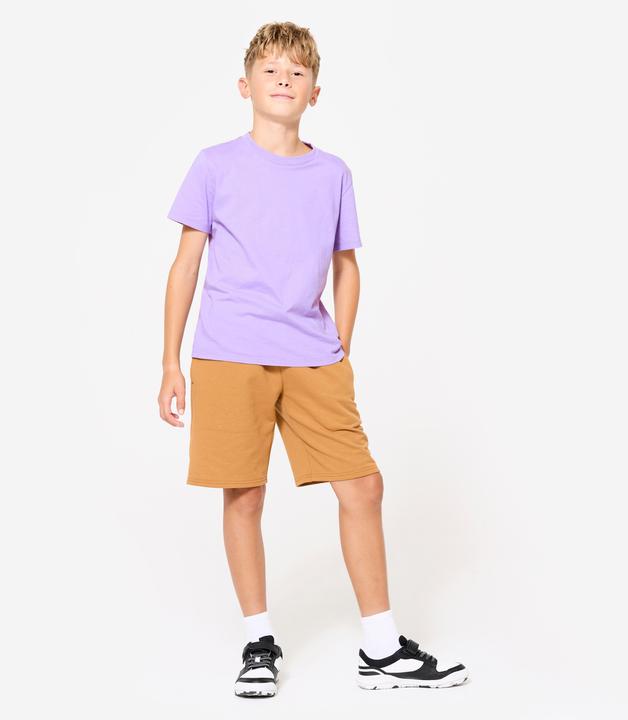 Produktbild Domyos Multisport Shorts Kinder Unisex - braun (12, 13, 14)