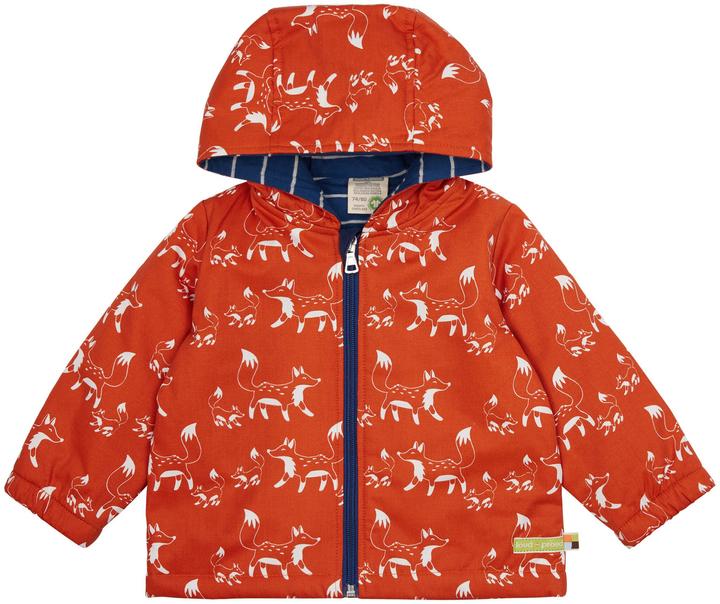loud + proud Kinder Outdoorjacke gefüttert Terracotta (80)