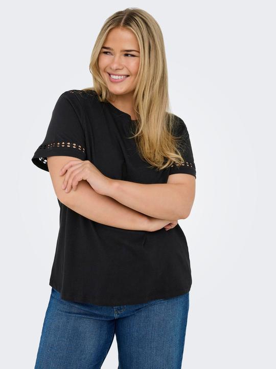 Actual product image Only Normal geschnitten Rundhals Top T-shirt (M)