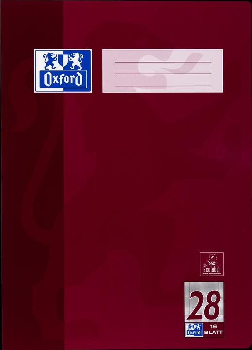 Produktbild Oxford Schulheft, A4, Lineatur 28 (A4, Kariert)