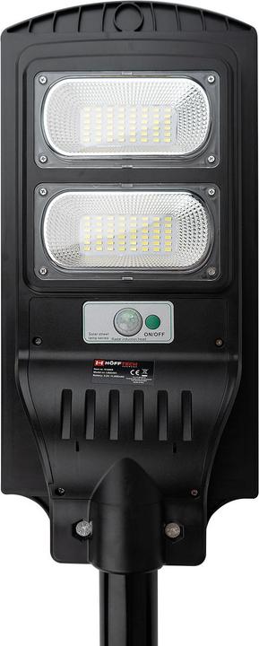 Produktbild ProPlus 4er-Set LED Solar Strassenleuchte mit Lichtsensor & Fernbedienung, 100 Watt, IP65 (800 lm, IP65)