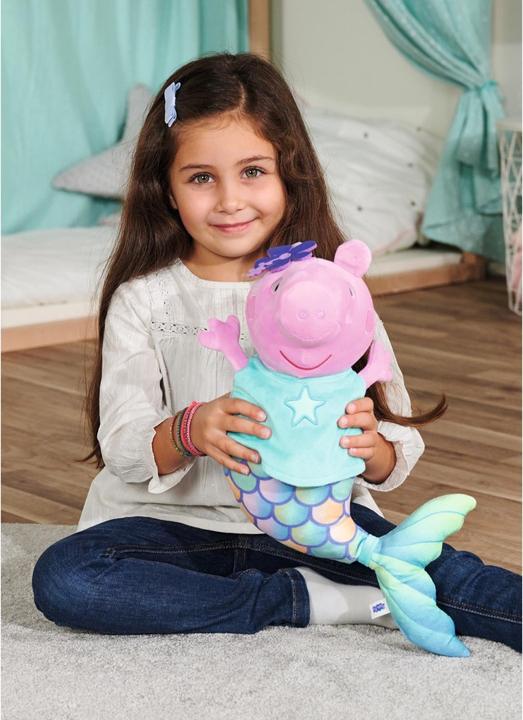 Produktbild Simba Peppa Pig Plüsch Meerjungfrau Peppa (30 cm)